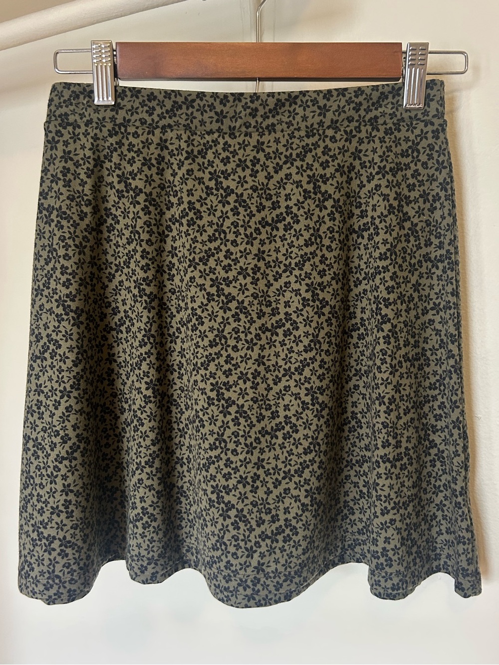 Altar'd State Floral A-Line Skirt